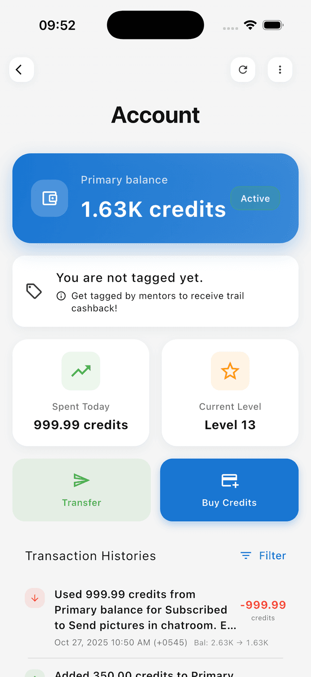 ChatMini Account - Your cool hangout space